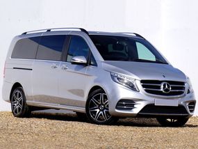 Бокові пороги AMG Short/Long 2 зсувних дверки для Mercedes Vito/V-class W447 2014- рр