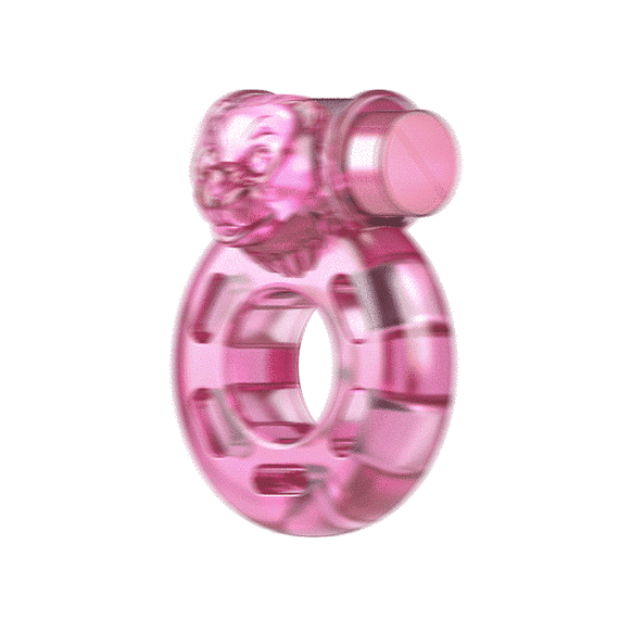 Эрекционное кольцо  BAILE Ring Bear Pink sexstyle | Зображення 4