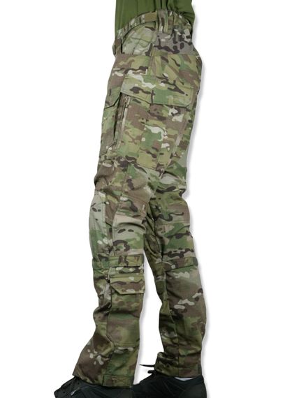 Тактичні штани з наколінниками PREDATOR Rip-Stop 65/35 Мультикам 58/5 | Зображення 2