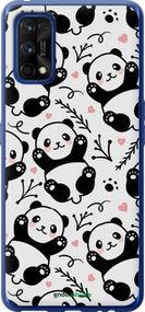 Чохол на Realme 7 Pro Панди "4318u-2082-2448"