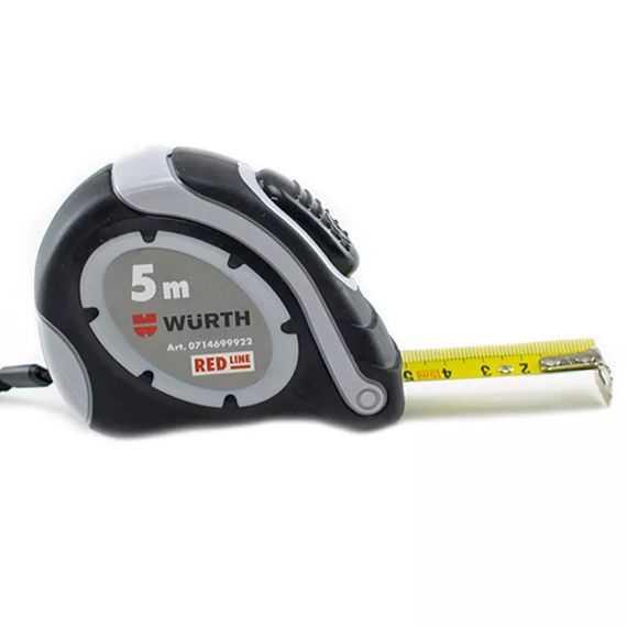 Рулетка кишенькова RED-LINE, 5м/16мм | Зображення 1
