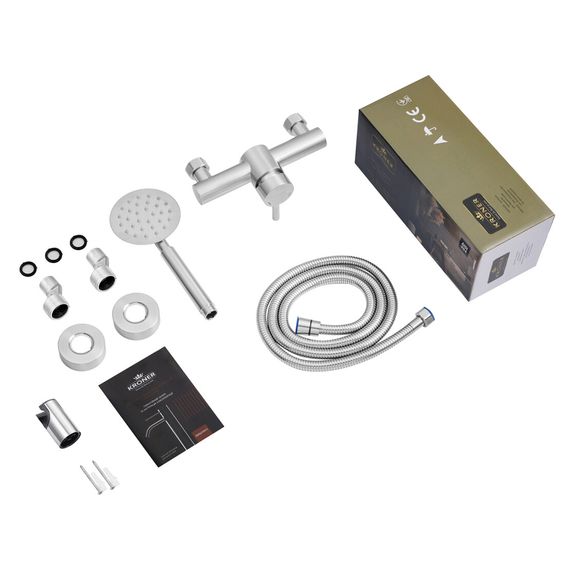 Змішувач для душа Kroner KRP Edelstahl Klassisch - ESG050 (CV035370) | Зображення 2