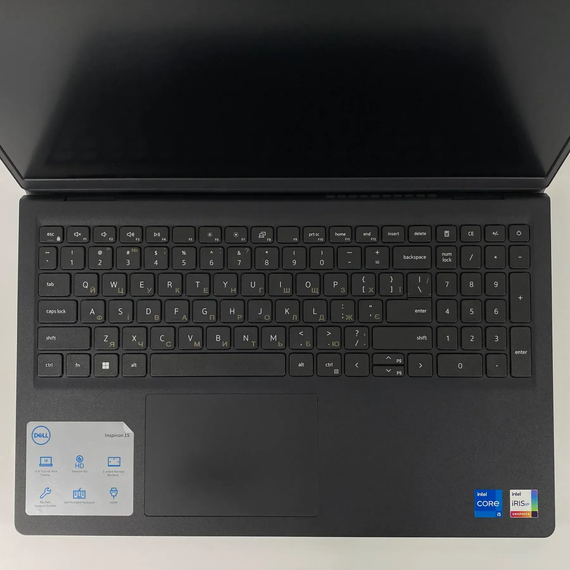 Ультрабук Dell Inspiron 3520 / 15.6" (1920x1080) IPS / Intel Core i5-1235U (10 (12) ядер по 3.3 - 4.4 GHz) / 16 GB DDR4 / 256 GB SSD / Intel Iris Xe Graphics / WebCam б/у + Подарок Беспроводная мышь / USB | Зображення 2