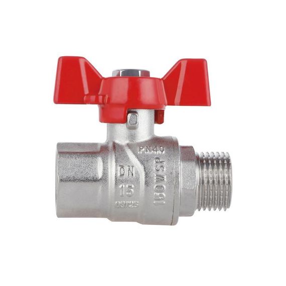 Кран кульовий Thermo Alliance Forte 1/2" ВН для води (метелик) SF607W15 | Зображення 4