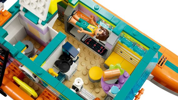 Конструктор LEGO Friends Човен морської рятувальної бригади (41734) | Зображення 3