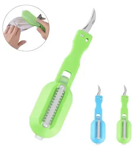 Рибочистка Ніж скребок для чищення риби Fish Scales Wiper Cleaning | Зображення 2