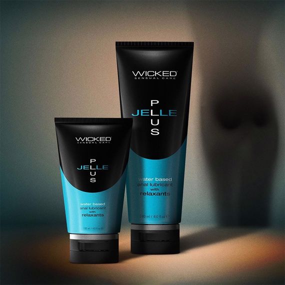 Анальне мастило на водній основі Wicked Sensual Care Jelle Plus з релаксантами, 120 мл Sex Aura | Зображення 2