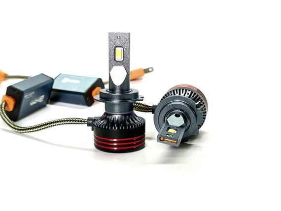 Комплект світлодіодних ламп M8 PRO H7 (PX26d) 55W Canbus 6000K 12000Lm 12/24V | Зображення 2