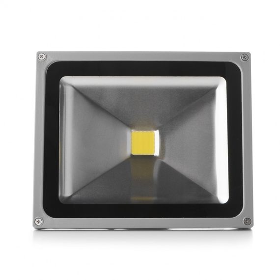 Прожектор уличный LED влагозащищенный IP65 HL-12/30W NW COB серый | Зображення 3