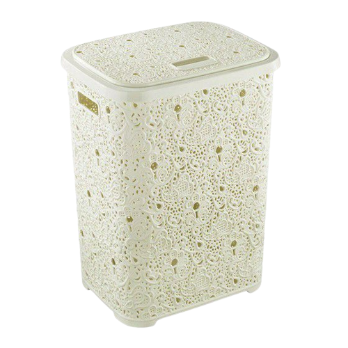 Кошик для білизни 67л бежевий Ажур ELIF