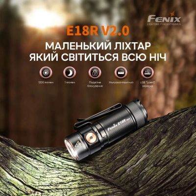 Фонарь Fenix E18R V2.0 (E18RV20) | Зображення 8