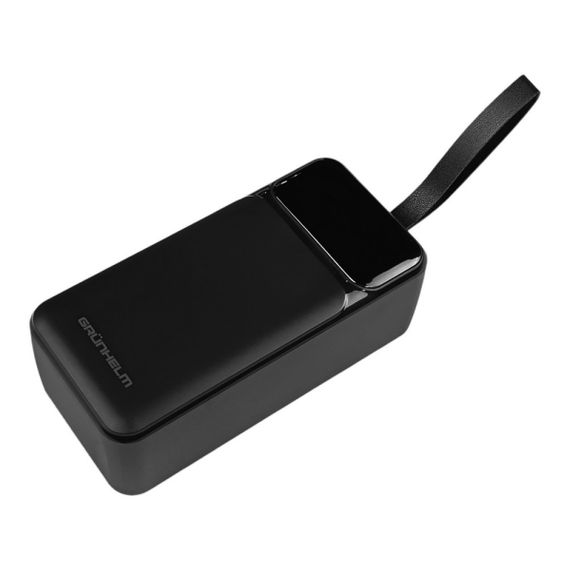 Power Bank - Портативна батарея 40.000 mAh. чорний - GP-40BQC. швидка зарядка 22.5W GRUNHELM | Зображення 1