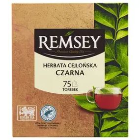 Чай черный в пакетиках Ramsey  Clasyczna, 75 шт, Польша