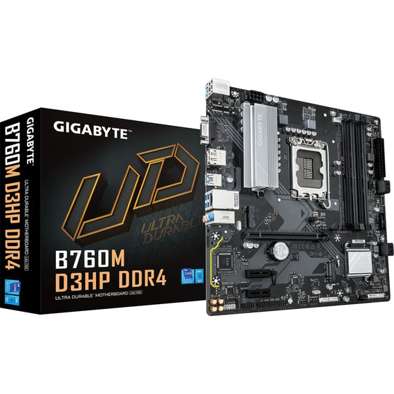 Материнська плата GIGABYTE B760M D3HP DDR4 | Зображення 3