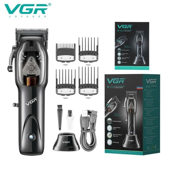 Машинка для стрижки волосся та бороди ідеальний результат XPRO VGR V-653 (42086-VGR V 653_981) | Зображення 3