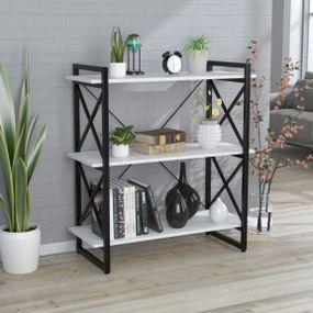 Стеллаж Loft Design Скиф 3-920 белый