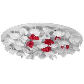 Люстра потолочная галогенная флористика G4 20W WH (BL-096C/21)