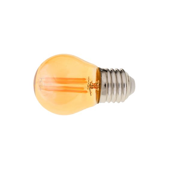 Лампа светодиодная LED 6W E27 COG WW G45 Amber 220V | Зображення 2