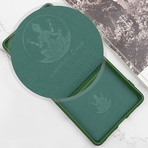 Чохол Silicone Cover Lakshmi (AA) with logo для Google Pixel 9 / 9 Pro Зелений / Dark green | Зображення 1