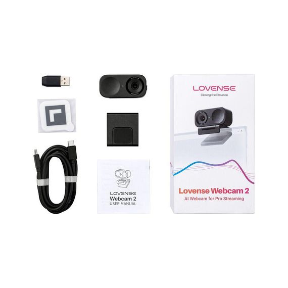 Вебкамера 4К зі штучним інтелектом Lovense WebCam 2, для стриму, активація чайовими Sex Aura | Зображення 5