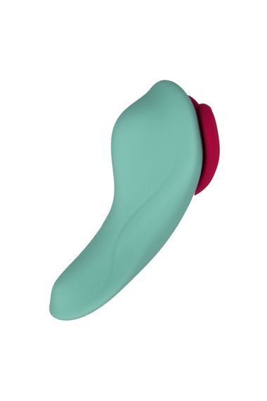 Вібратор у трусики FairyGasm HeartGem green, на магніті, пульт ДК | Зображення 5