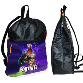 Рюкзак-мешок для школы Fortnite детская сумка для обуви и спортивной одежды (01457)