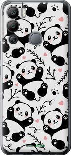 Чохол на Infinix Hot 12i Панди "4318u-2863-2448"
