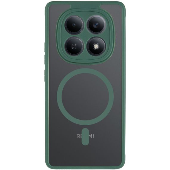 Чохол TPU Bloom with MagSafe для Xiaomi Redmi Note 15 4G/5G (EU) Green | Зображення 1