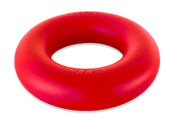 Еспандер кистьовий кільце EasyFit Ring тренажер для рук 27 кг Червоний (EF-1904-60)
