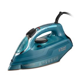 Праска Russell Hobbs Powersteam Ultra Coconut Smooth, 3100Вт, 350мл, паровий удар -230гр, самоочищення, керам. підошва, блакитний (26340-56)