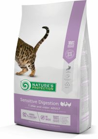 Корм Nature's Protection Sensitive Digestion сухой для котов с чувствительным пищеварением 7 кг