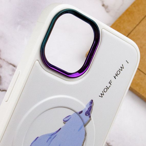 TPU+PC чохол Funny pictures with MagSafe для Apple iPhone 12 Pro Max (6.7") | Зображення 4