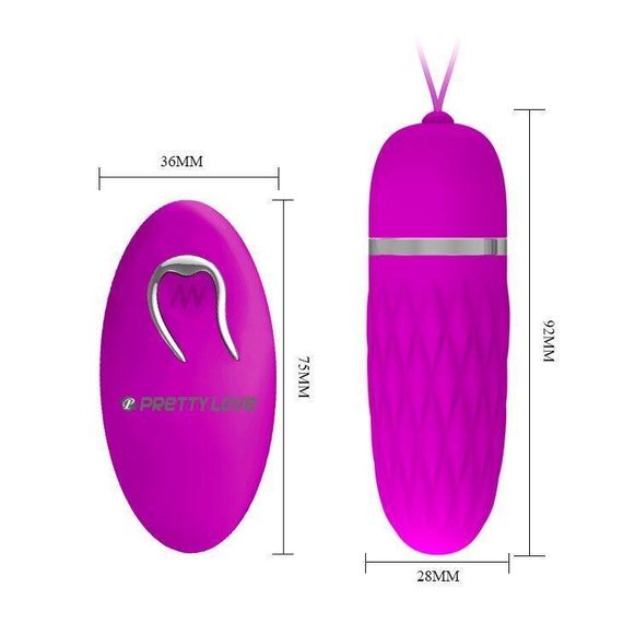 Виброяйцо серии Pretty Love "DAWN" BI-014404W Sex Aura | Зображення 6