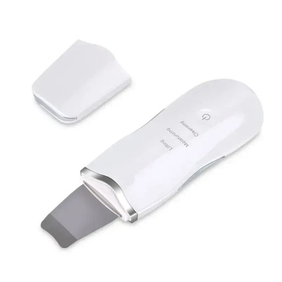 Ультразвуковой скраббер портативный для чистки лица Face Cleaner 8816 / Очиститель поров / Скрабер лифтинг