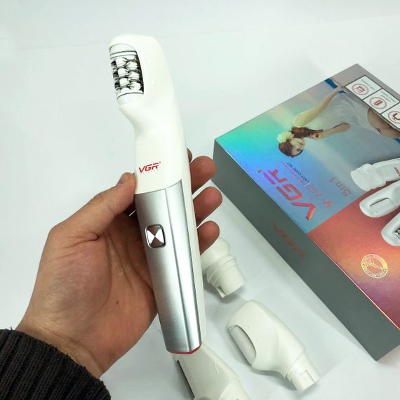 Пемза для удаления мозолей на ногах руках VGR, Триммер с насадками для женщин Эпиляторы всех зон JY-81 | Зображення 1