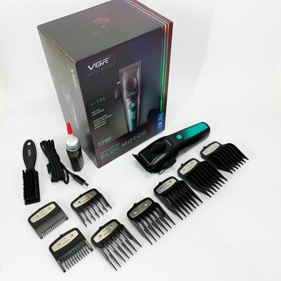 Акумуляторна машинка для стрижки VGR V-195 GREEN | Зображення 2