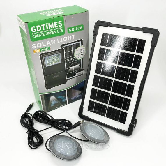 Переносной ручной фонарь-прожектор GDLITE GD-07А, Фонарь аварийный светодиодный аккумуляторный FK-72 | Зображення 6