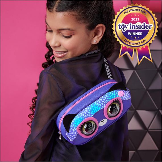 Інтерактивна сумочка на пояс зі світлом Гепард Purse Pets Savannah Spotlight Belt Bag Interactive Pet | Зображення 8