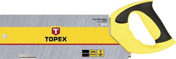 Пила TOPEX для стуслом 300 мм, 9TPI (10A703) | Зображення 1