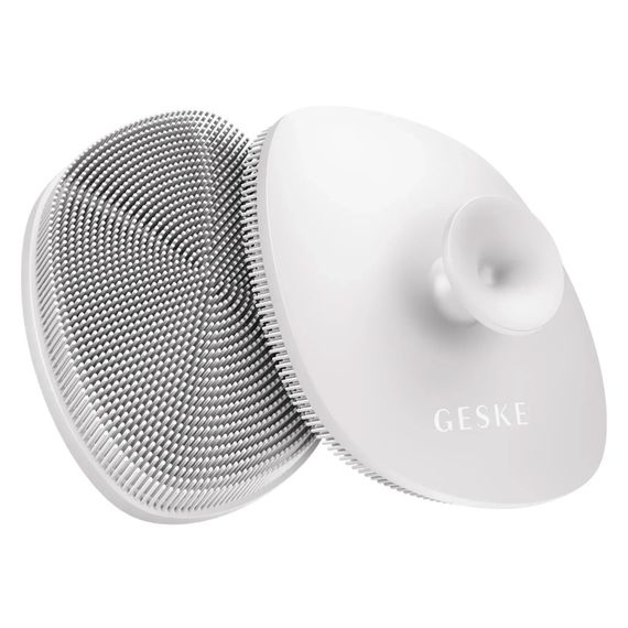 Щітка для обличчя GESKE Facial Brush 4в1 з тримачем white, Біілий | Зображення 5