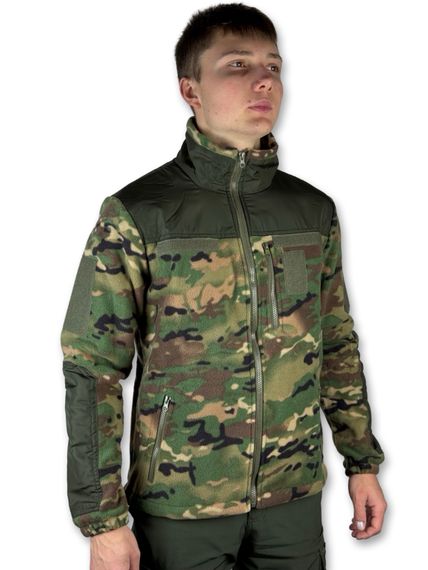 Тактична чоловіча флісова кофта, Колір: Мультикам Розмір: 54 | Зображення 1