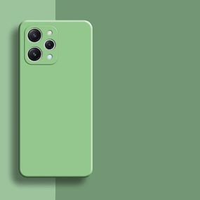 Чохол Candy Silicone для Xiaomi Redmi 12 колір Бірюзовий