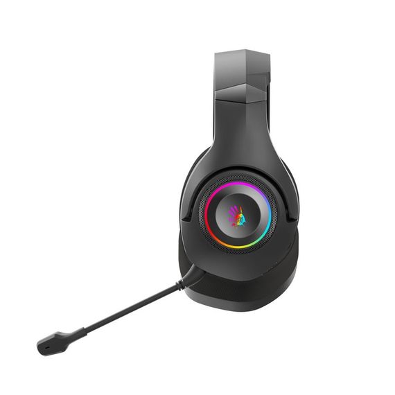 Гарнітура ігрова Bloody GR270 (Black) з RGB підсвічуванням, чорний колір, Bluetooth v5.2 + 2.4GHz + 3.5 Jack | Зображення 2