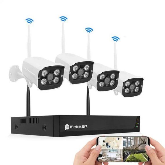 Комплект відеоспостереження NVR KIT 601 WiFi 4CH (43538-NVR KIT 601_3683) | Зображення 2
