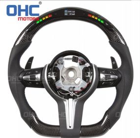Руль (2006-2010, Карбон, LED) для BMW 5 серия E-60/61