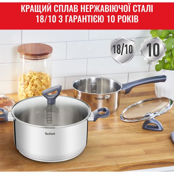 Набір посуду Tefal Daily Cook 8 предметів (G712S855) | Зображення 5