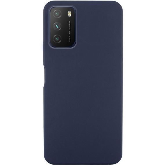 Чохол Silicone Cover Ummi Lakshmi (AA) для Xiaomi Poco M3 Синій / Midnight Blue