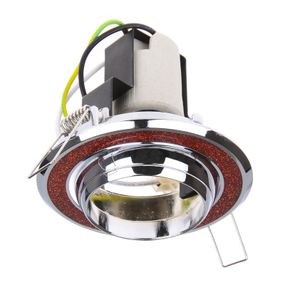 Светильник точечный поворотный RO-50D ShRED/CHR