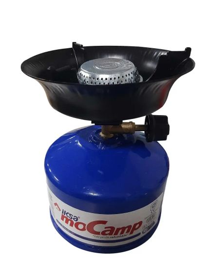 Газовий пальник-плита з п'єзопідпалом Iksa MoCamp / Портативний  похідний пальник / Туристична плита | Зображення 2