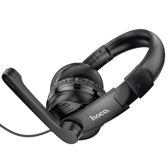Навушники HOCO W103 Magic tour gaming headphones Black | Зображення 1